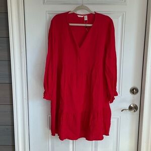 Kaktus Red Long Sleeve Dress SOLD SOLD. SOLD. POSH JUST HAS NOT listed it sold